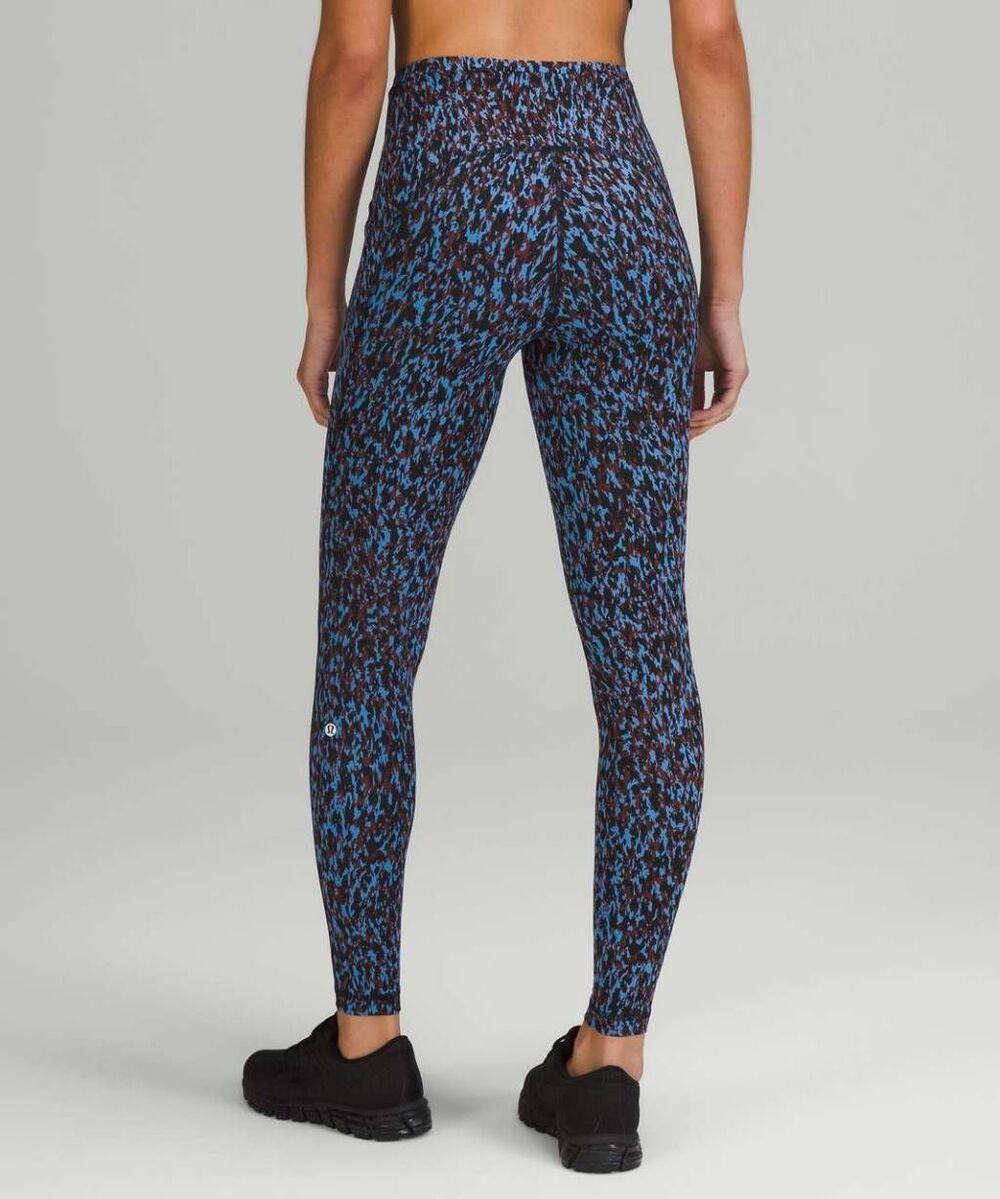 Lululemon Swift Speed High-Rise Tight 28" Leopard Camo Blue Nile Multi 2